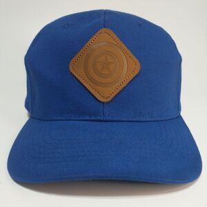 Marvel Comics Hat‎ Cap Leather Patch Logo